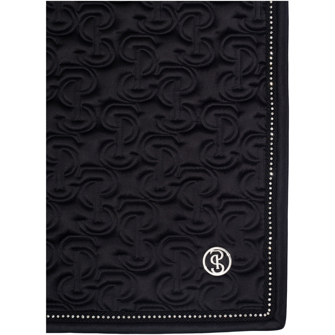 2025 PS Of Sweden Satin En Cristaux Robe D'équitation Tapis De Selle 1110-117-990 - Black